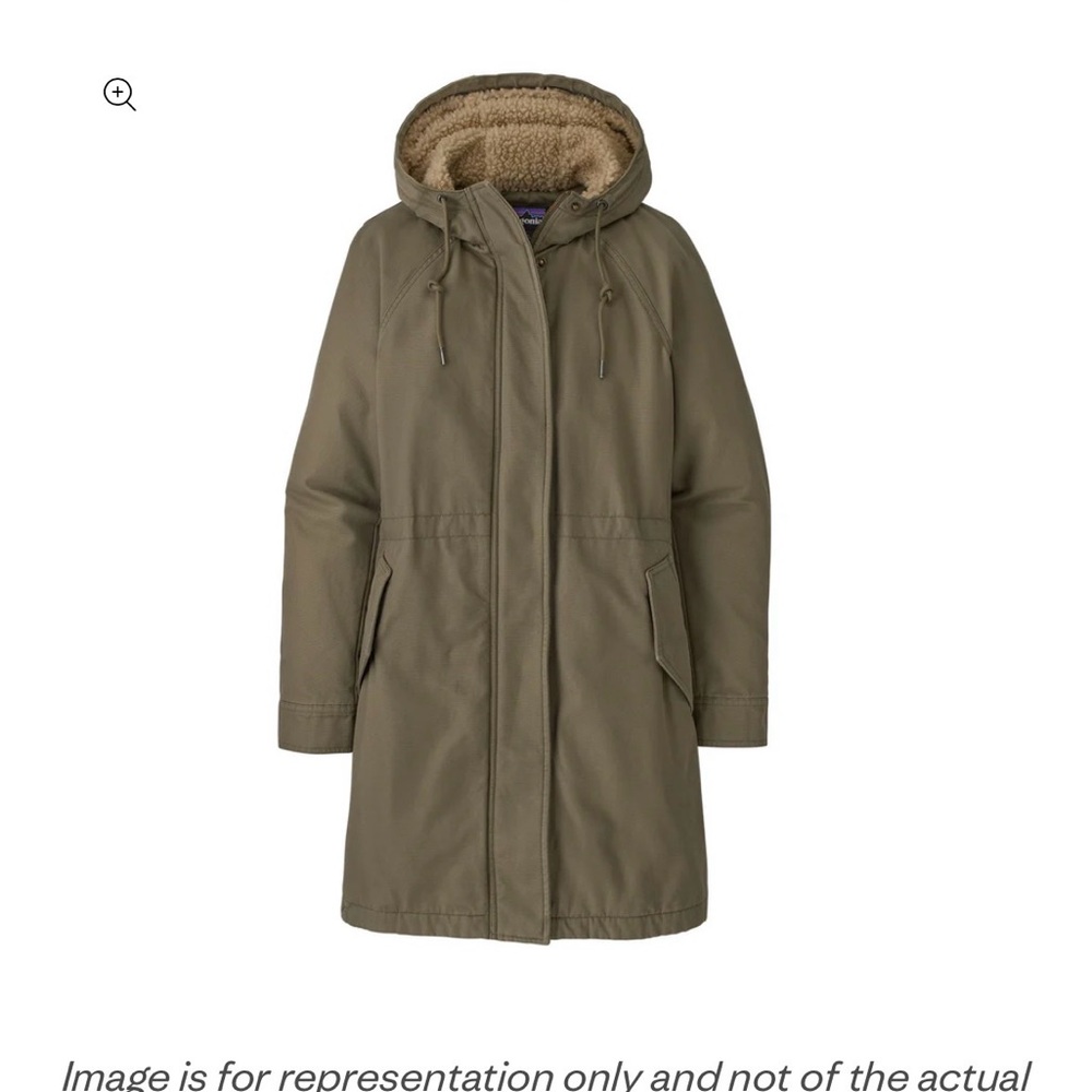 Patagonia Women's Insulated Prairie Dawn Parka - Sage Khaki, Medium